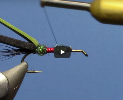 Tying Grillos Hippie Stomper Attractor Dry Fly