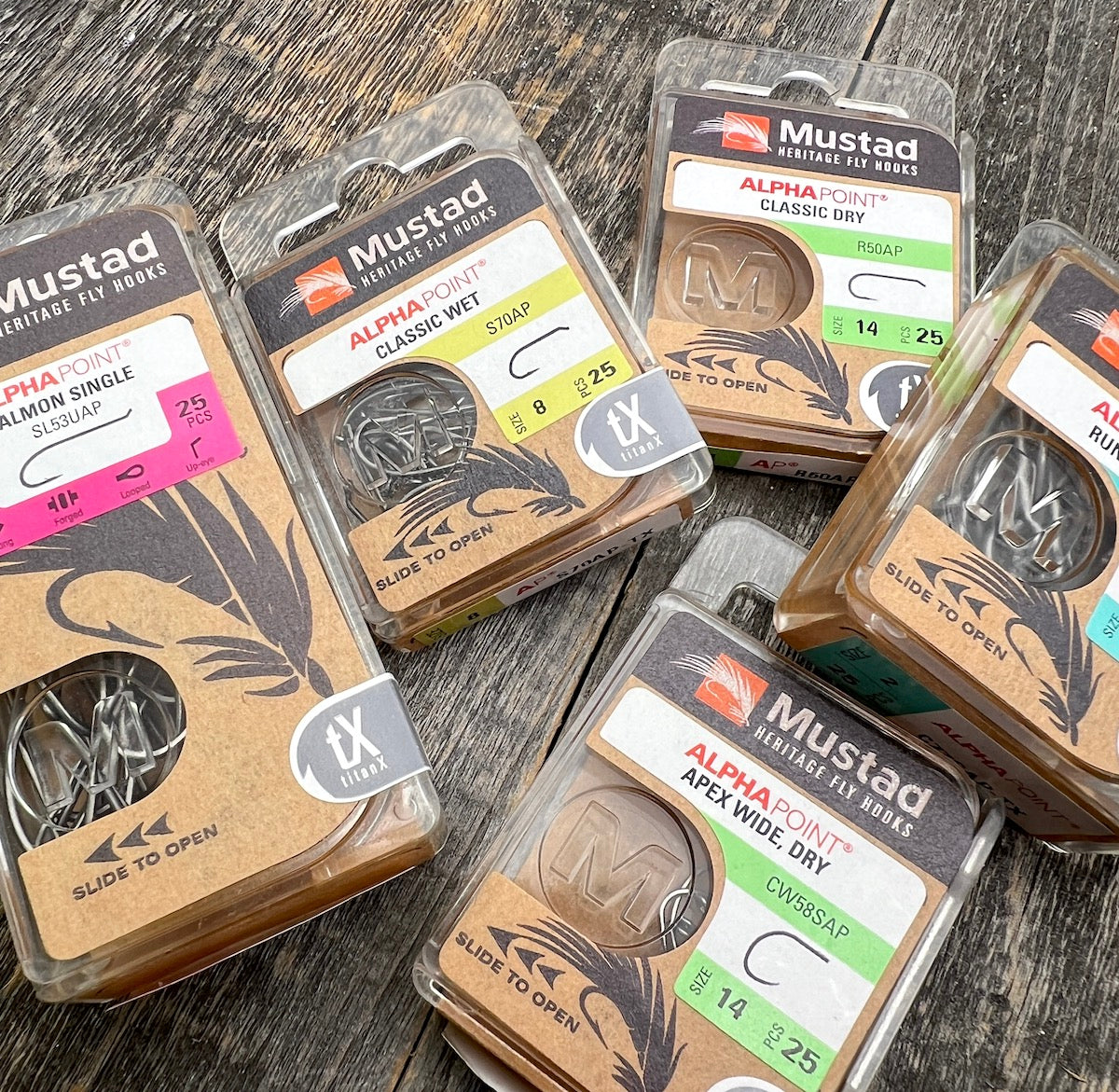 Mustad Fly Tying Hooks