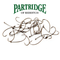 PARTRIDGE K12ST SEDGE / Caddis Hooks, Fly Tying Hooks