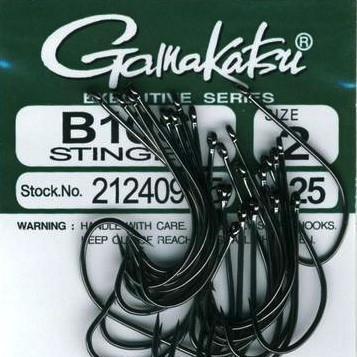 Gamakatsu Executive Fly Hook (J20-B Jig Nymph Matte Black Barbless 10)