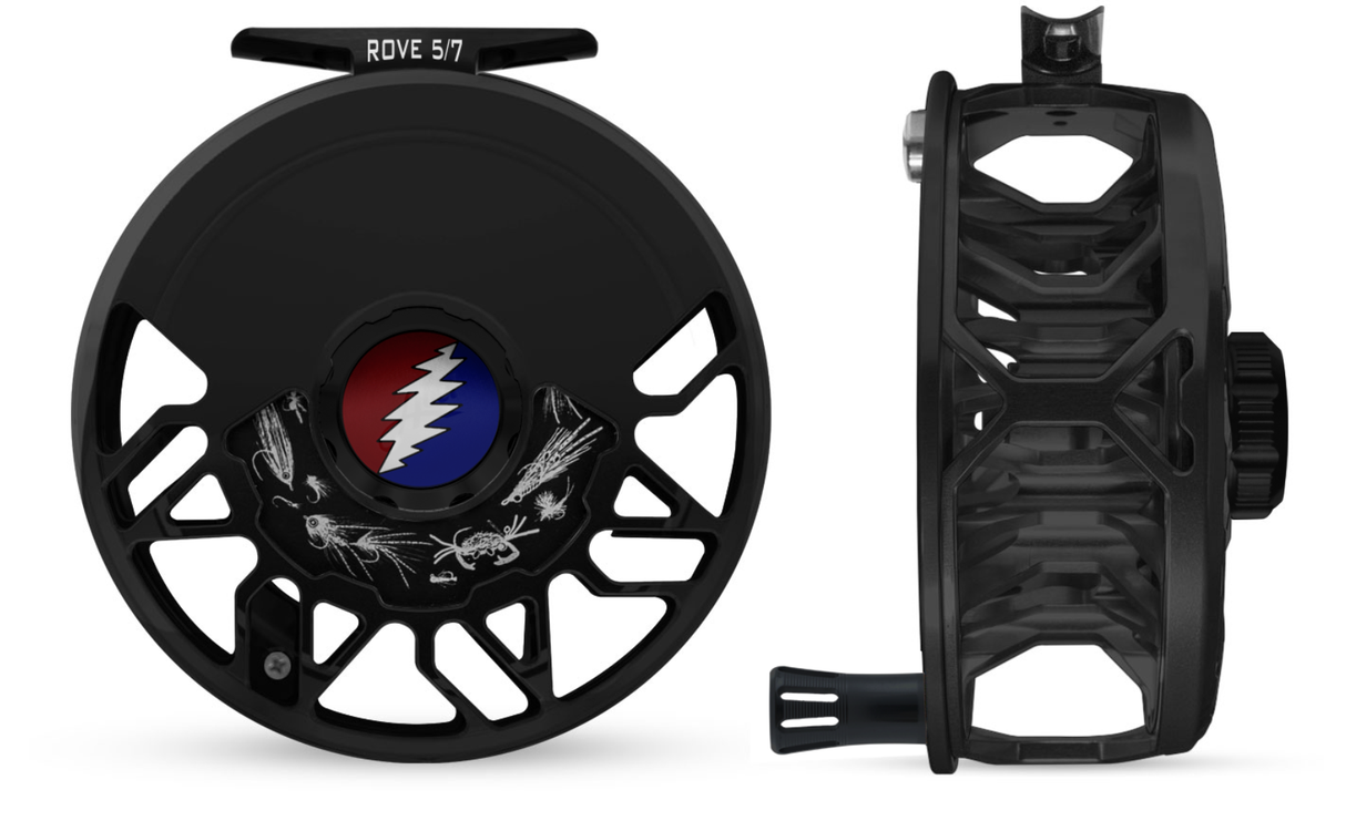 Abel Rove 5/7 Reel Grateful Dead Bolt Fly Reel