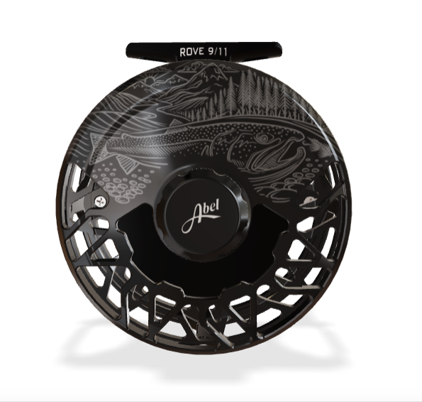 Abel Rove 9/11 Reel Black Underwood Swing Fly Reel