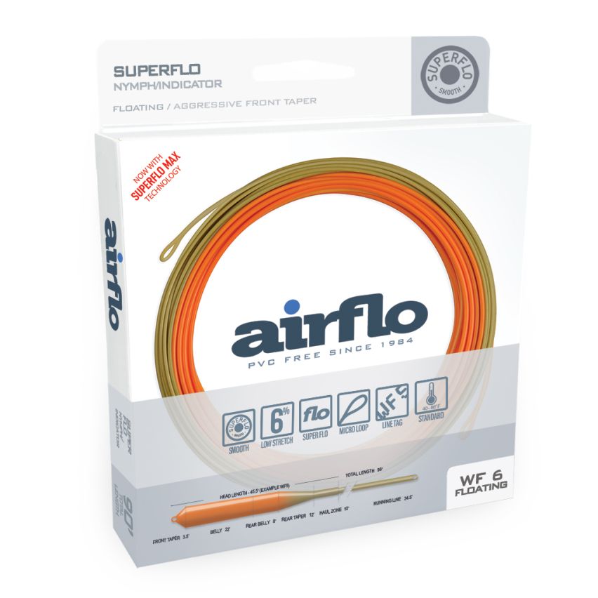 Airflo SUPERFLO Nymph/Indicator Fly Line WF4F Fly Line