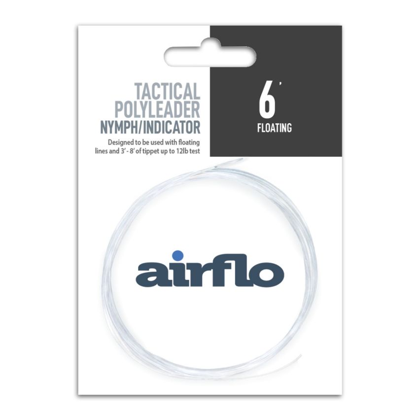 Airflo Tactical Polyleaders Nymph Indicator 6' Leaders & Tippet