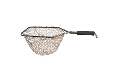 Aluminum Catch and Release Net, 15" with Camo Ghost Netting Landing Net