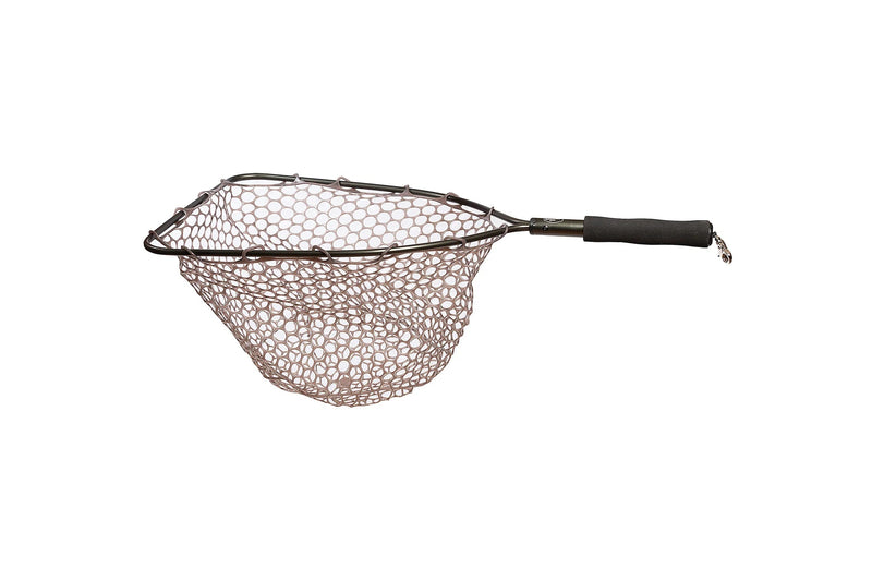 Aluminum Trout Net, 19" with Camo Ghost Netting Landing Net
