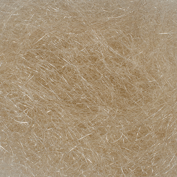 Arizona Minnow Hair Light Olive Brown Flash, Wing Materials