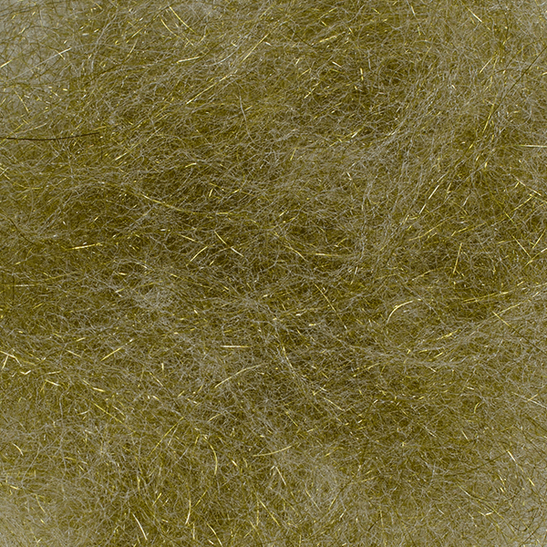 Arizona Minnow Hair Olive Dun Flash, Wing Materials