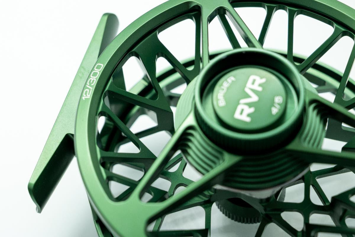 Bauer RVR Limited Edition Winston Green Fly Reel 4/5 Fly Reel