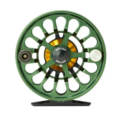 Bauer RX Fly Reel 2 / Green Fly Reel
