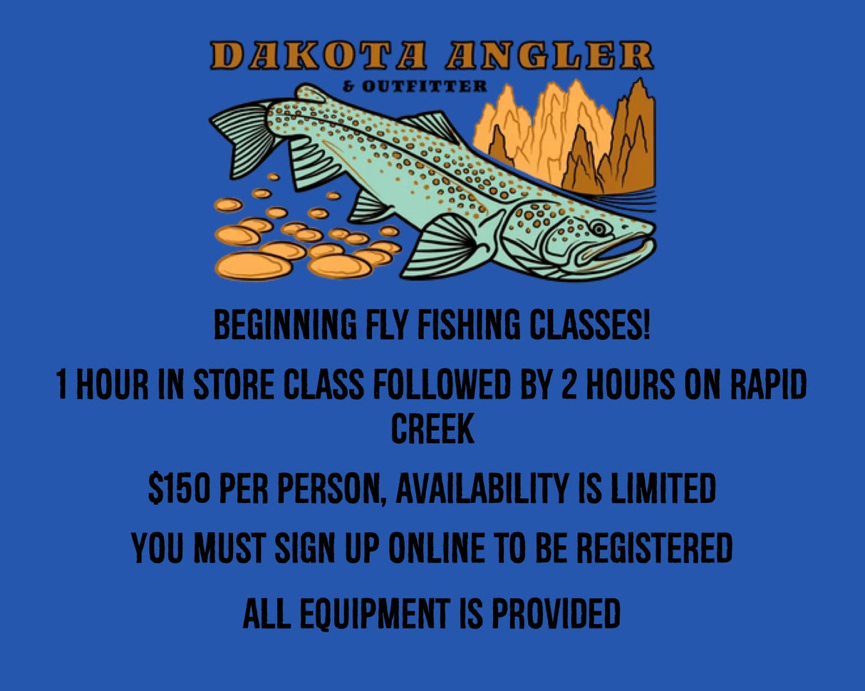 Beginning Fly Fishing Class 2025 Classes