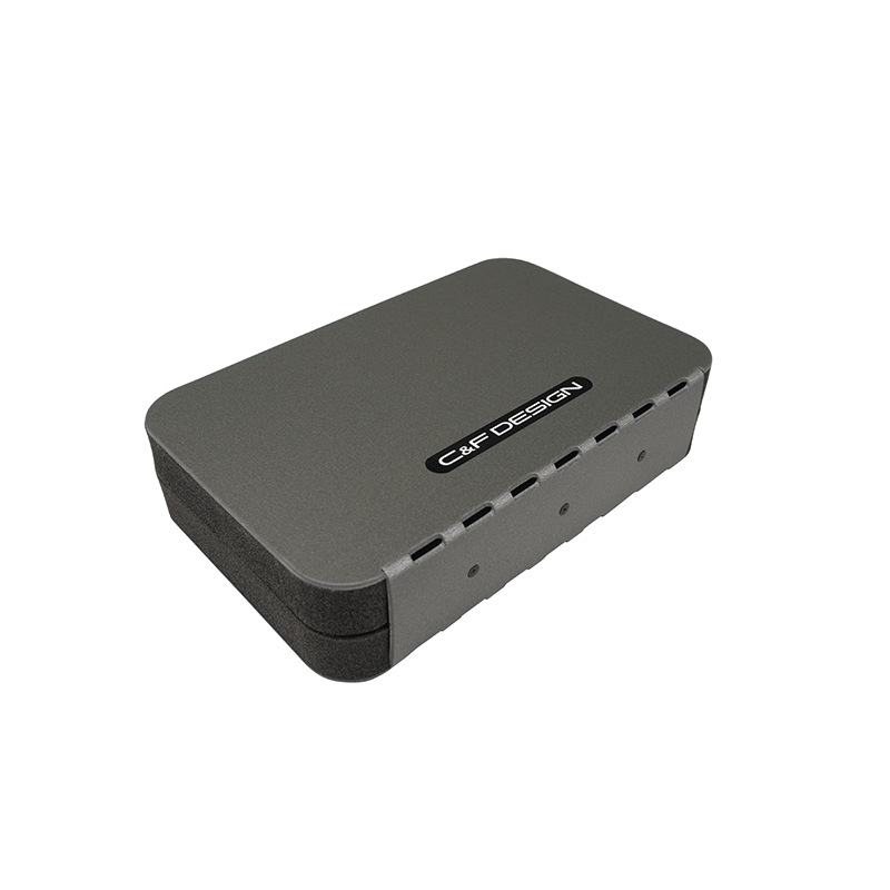 C&F Design Lightweight Fly Case with Midge Flip Fly Box