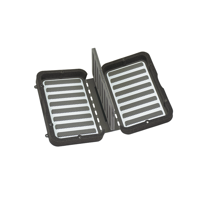 C&F Design Lightweight Fly Case with Midge Flip Medium Fly Box