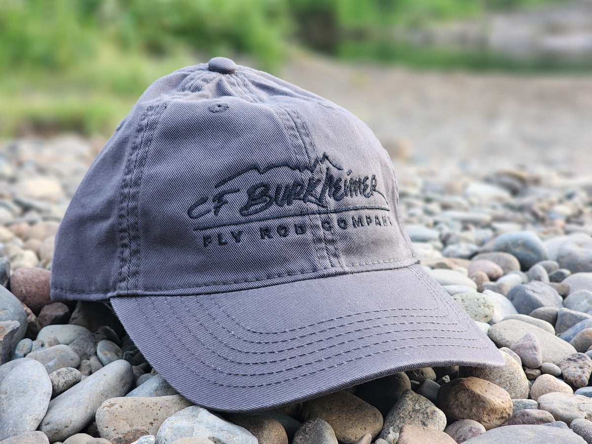 CF Burkheimer Relaxed Twill Hat Dark Grey Hats, Gloves, Socks, Belts
