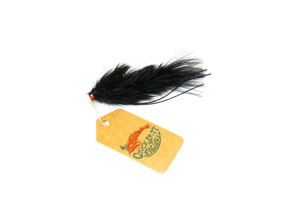 Chocklett's Bugger Changer Black / Small 2" size 8 Flies