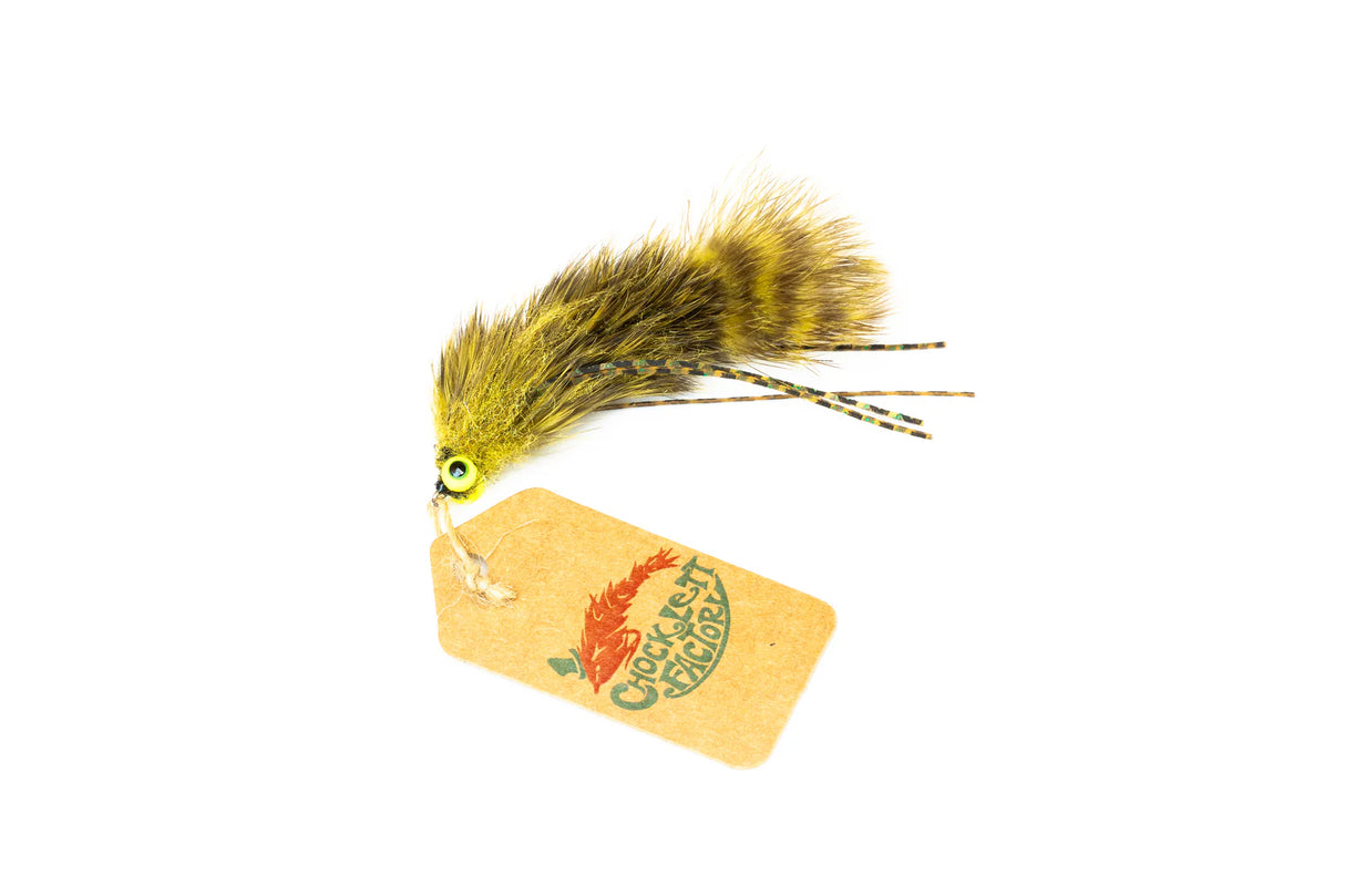 Chocklett's Bugger Changer Olive / Small 2" size 8 Flies
