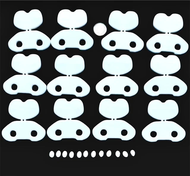 Chocklett's DIY Baitfish Slider Head Bulk Pack Foam & Foam Bodies