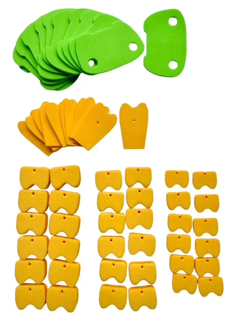Chocklett's DIY Bulk Bug Popper Heads Foam & Foam Bodies