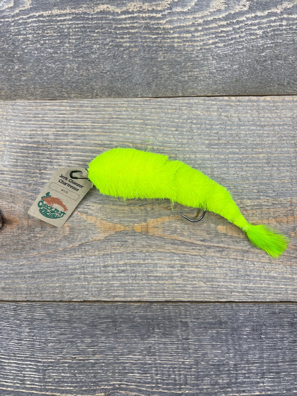 Chocklett's™ Jerk Changer™ Chartreuse / 1/0 Large 6" Flies