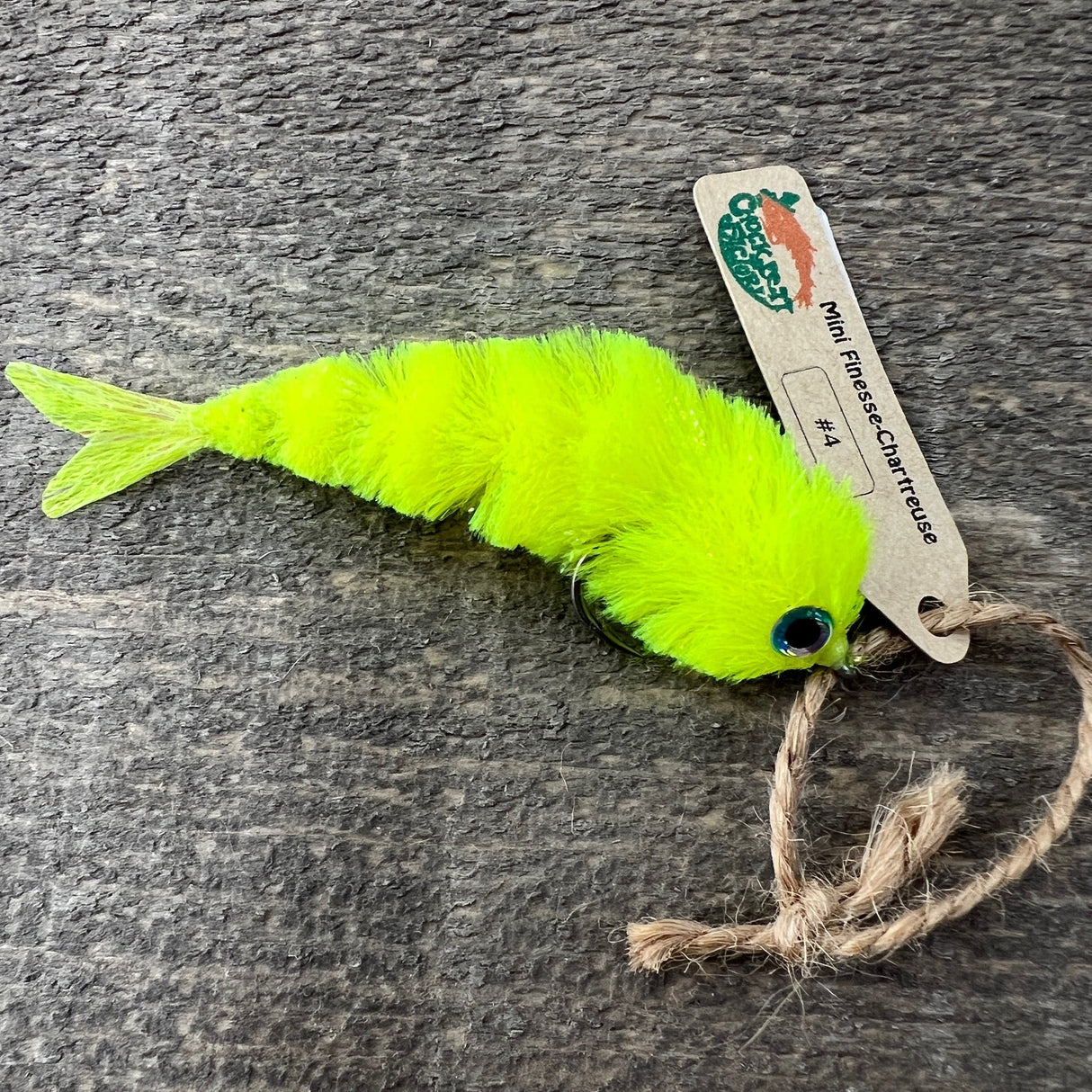 Chocklett's™ Mini Finesse Changer™ Chartreuse Flies