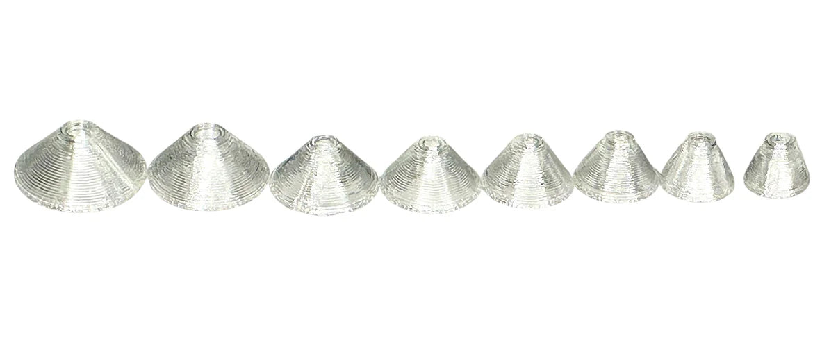 Chocklett's Standard Support Disc Kit Clear Beads, Eyes, Coneheads