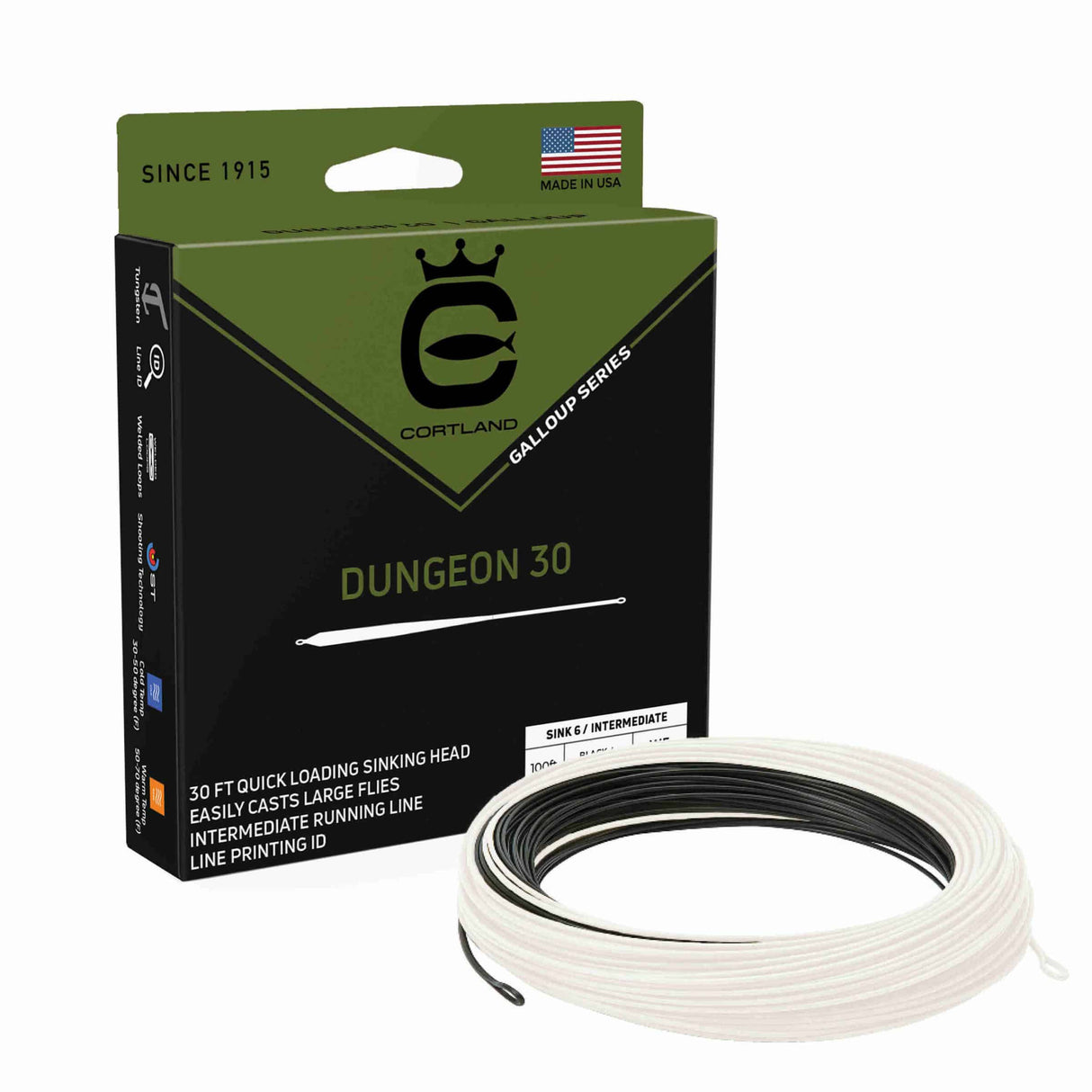 Cortland Galloup's Dungeon 30 Fly Line Fly Line