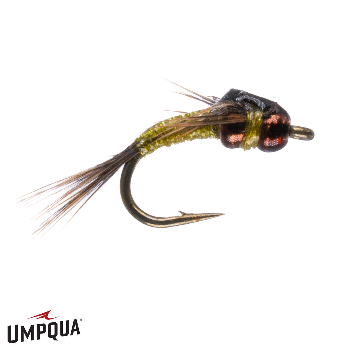 Craven's Lil Bit Nymph 18 / Light Olive Trout Flies
