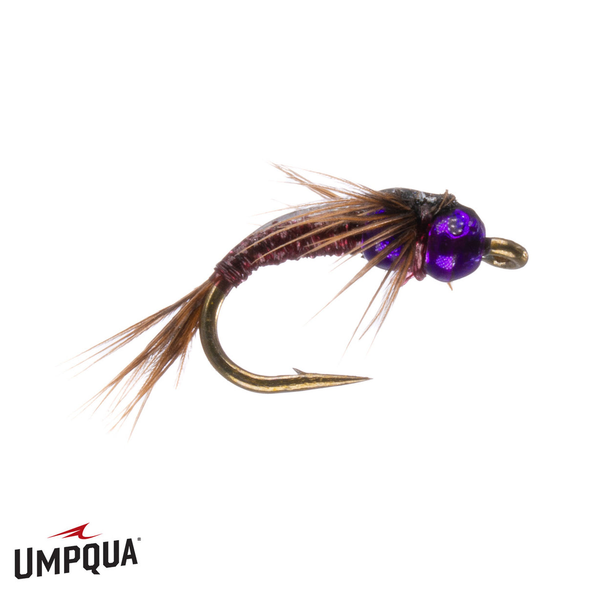 Craven's Lil Bit Nymph 18 / Purple Trout Flies