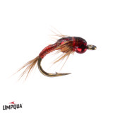 Craven's Lil Bit Nymph 18 / Red Trout Flies