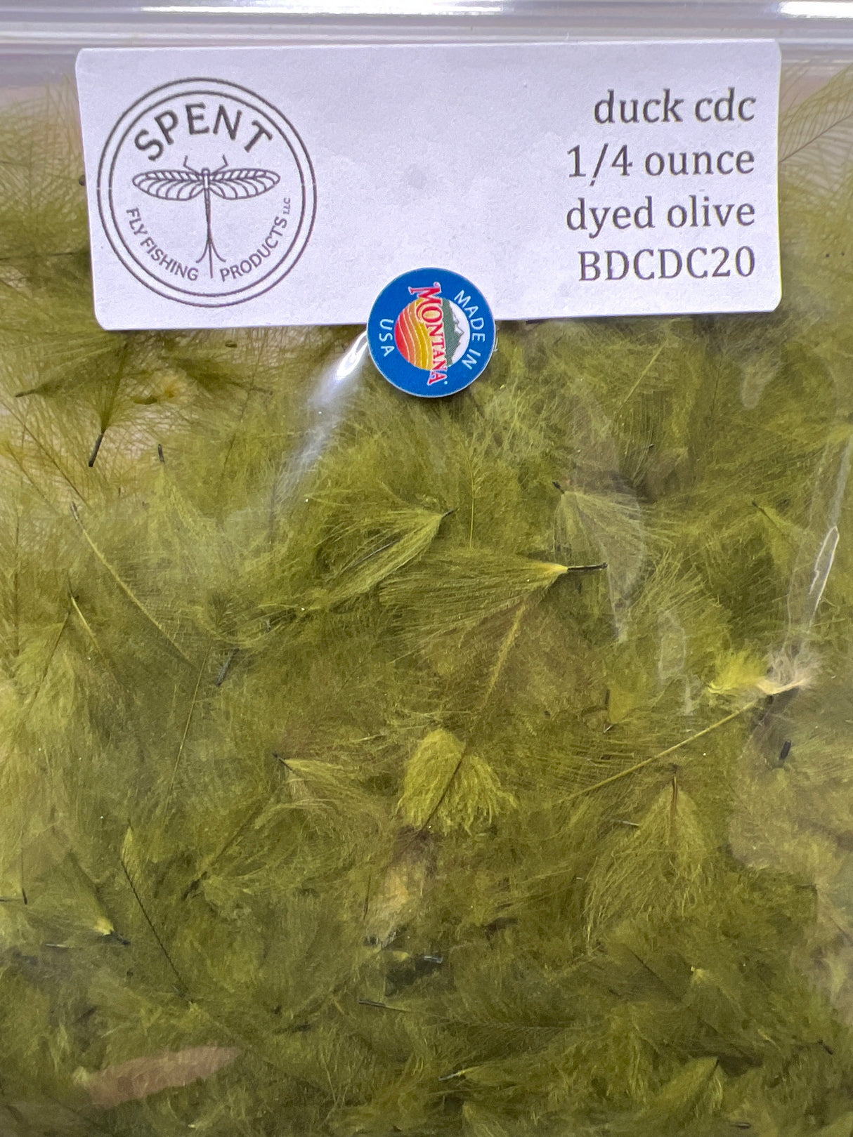 Duck CDC Natural 1/4 Ounce Pack Olive Cul de Canard - CDC
