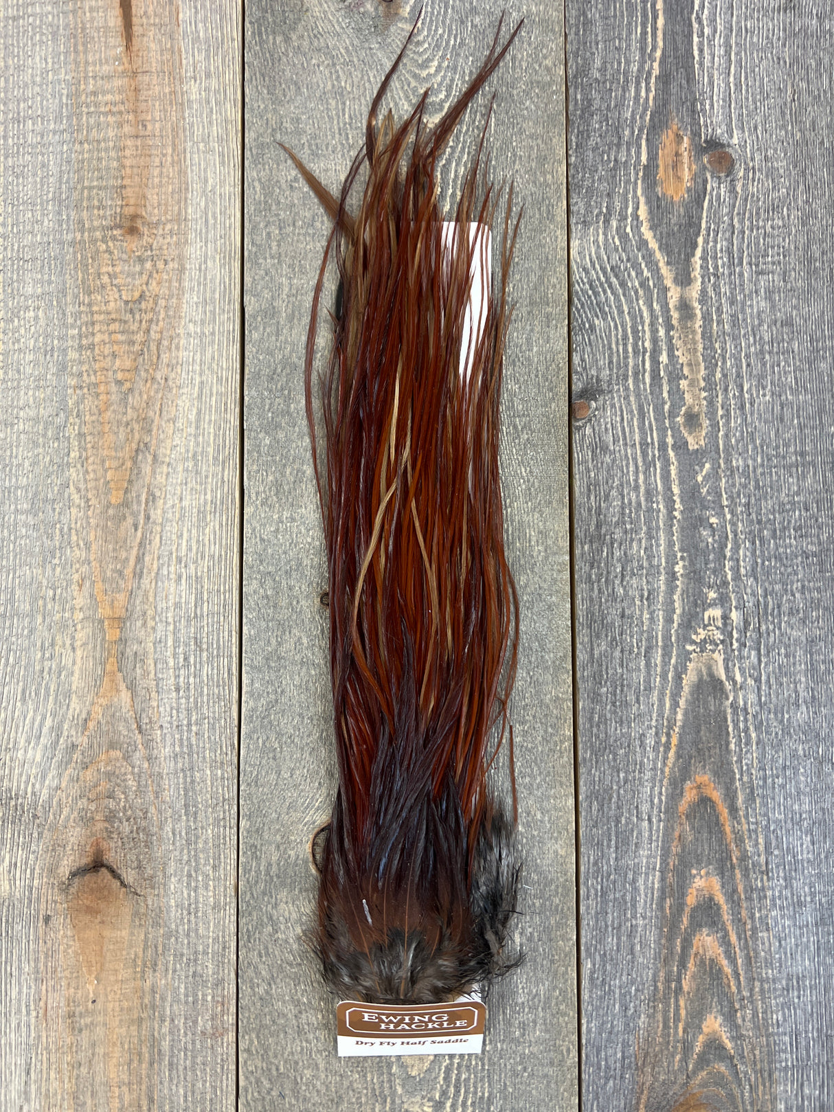 Ewing Dry Fly #2 Half Saddle Brown Dry Fly Hackle