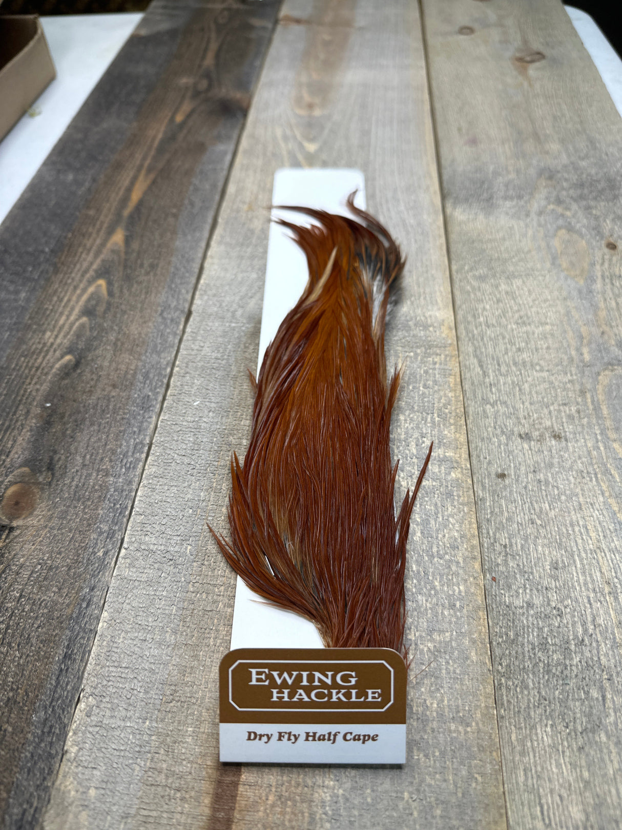 Ewing Dry Fly Half Cape Brown Dry Fly Hackle