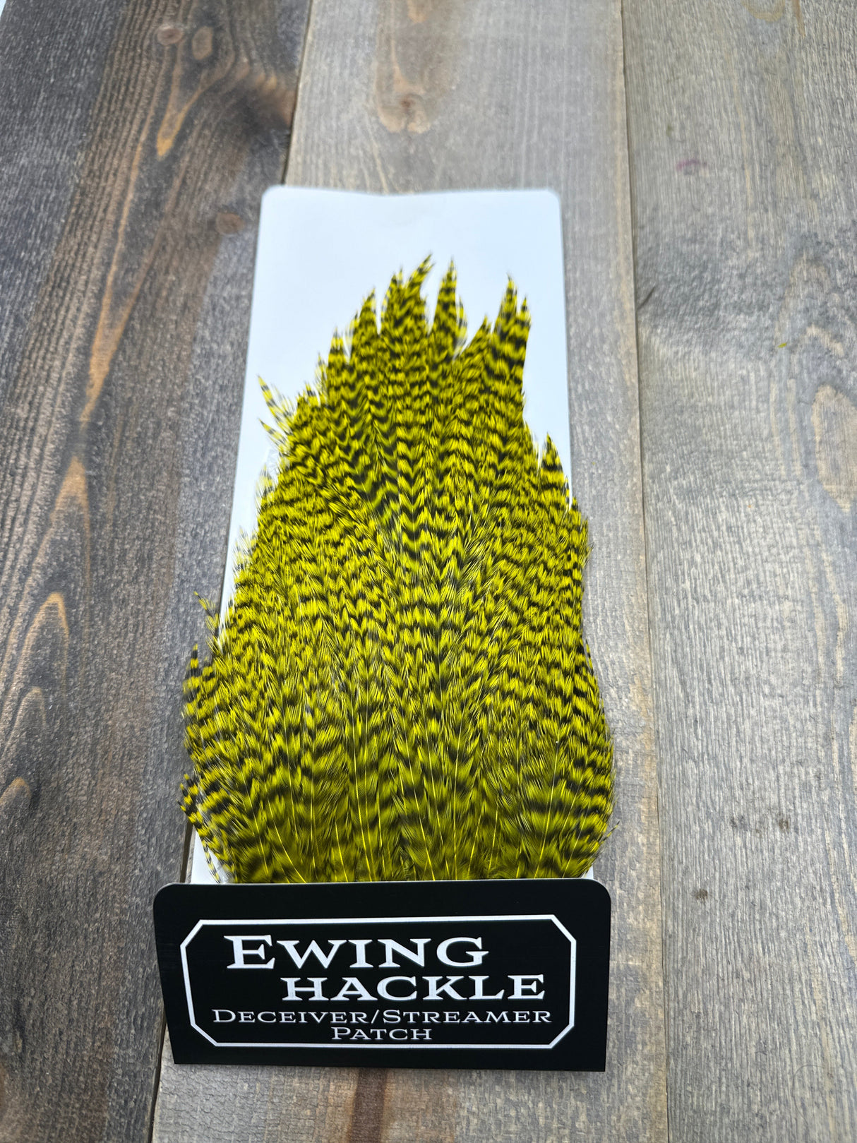 Ewing Grizzly Deceivers Yellow Streamer Feathers