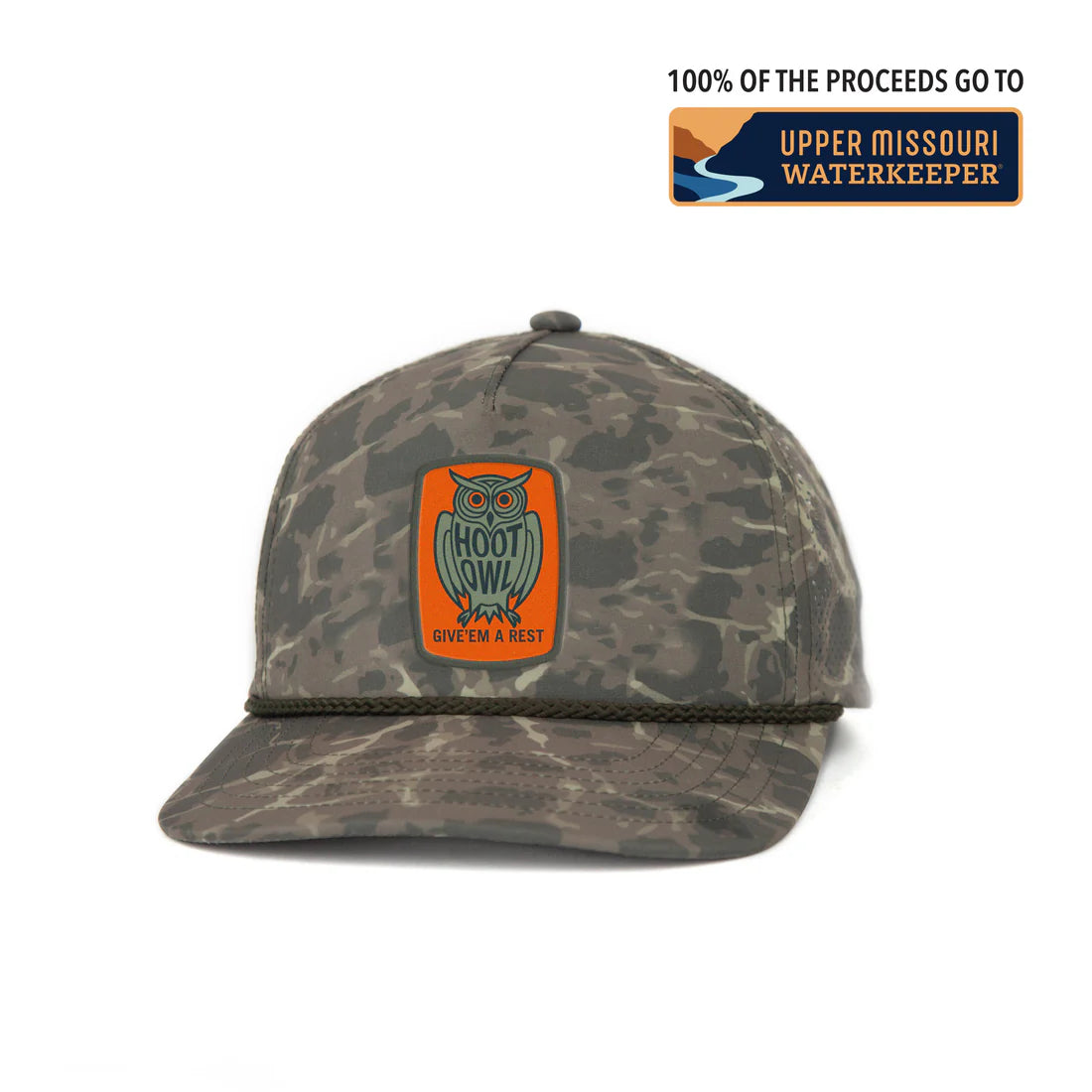 Fishpond Hoot Owl Hat- Overcast Camo Hats