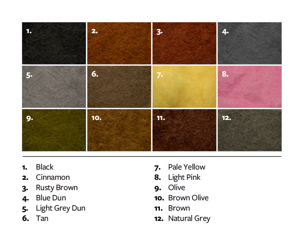 Fulling Mill CDC Dubbing Dubbing