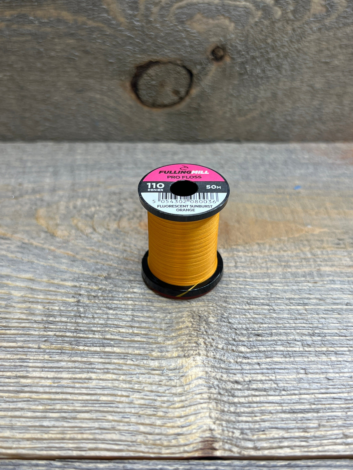 Fulling Mill Pro Floss 110 Denier Fluorescent Sunburst Orange Threads