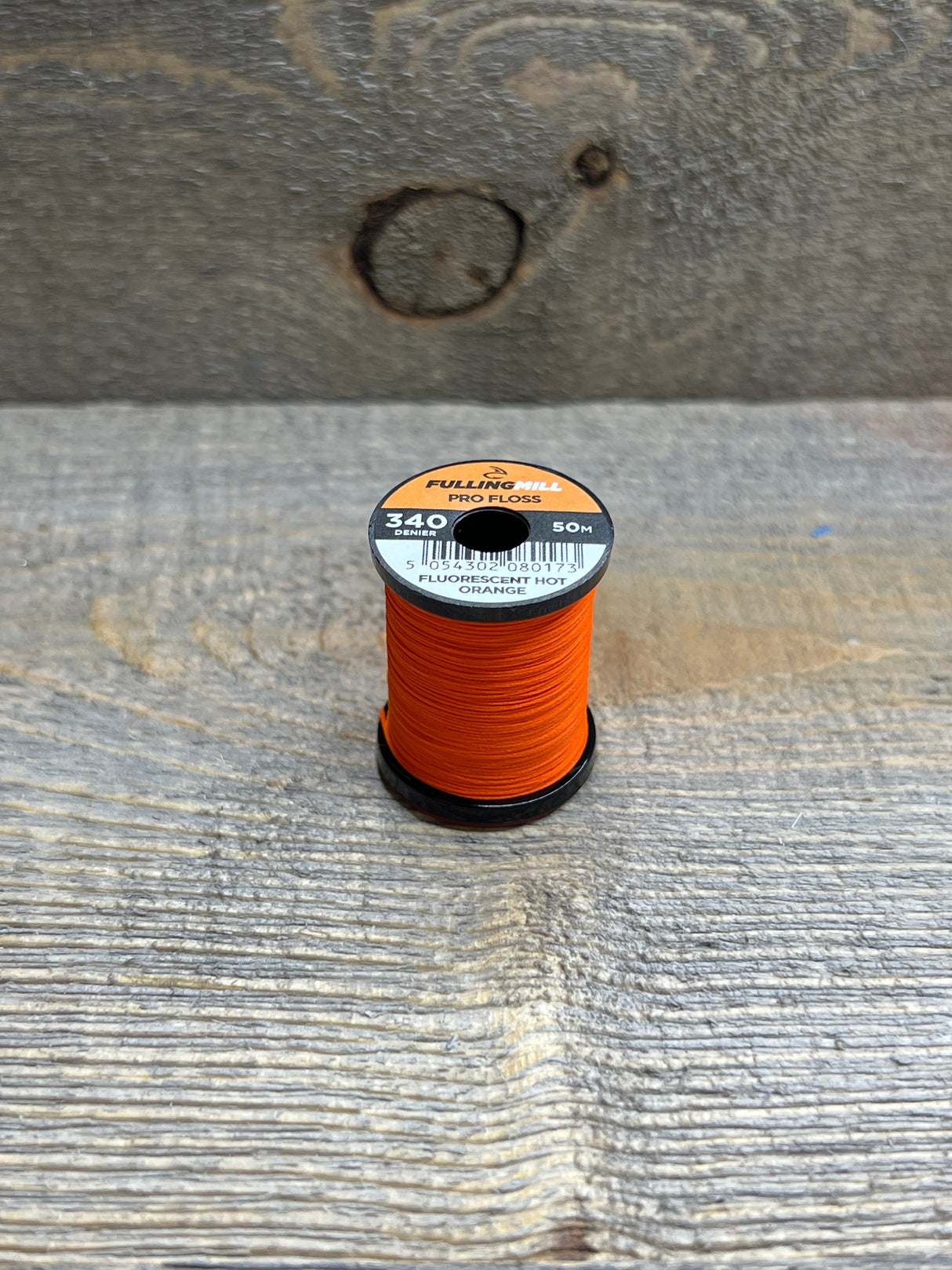 Fulling Mill Pro Floss 340 Denier Fluorescent Hot Orange Threads