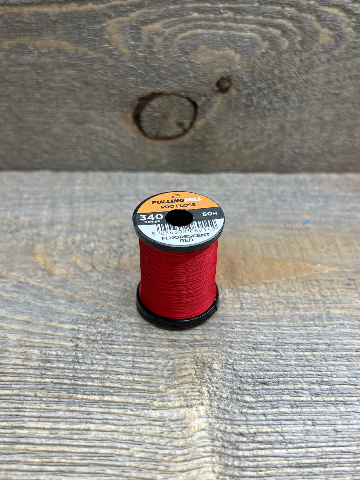 Fulling Mill Pro Floss 340 Denier Fluorescent Red Threads