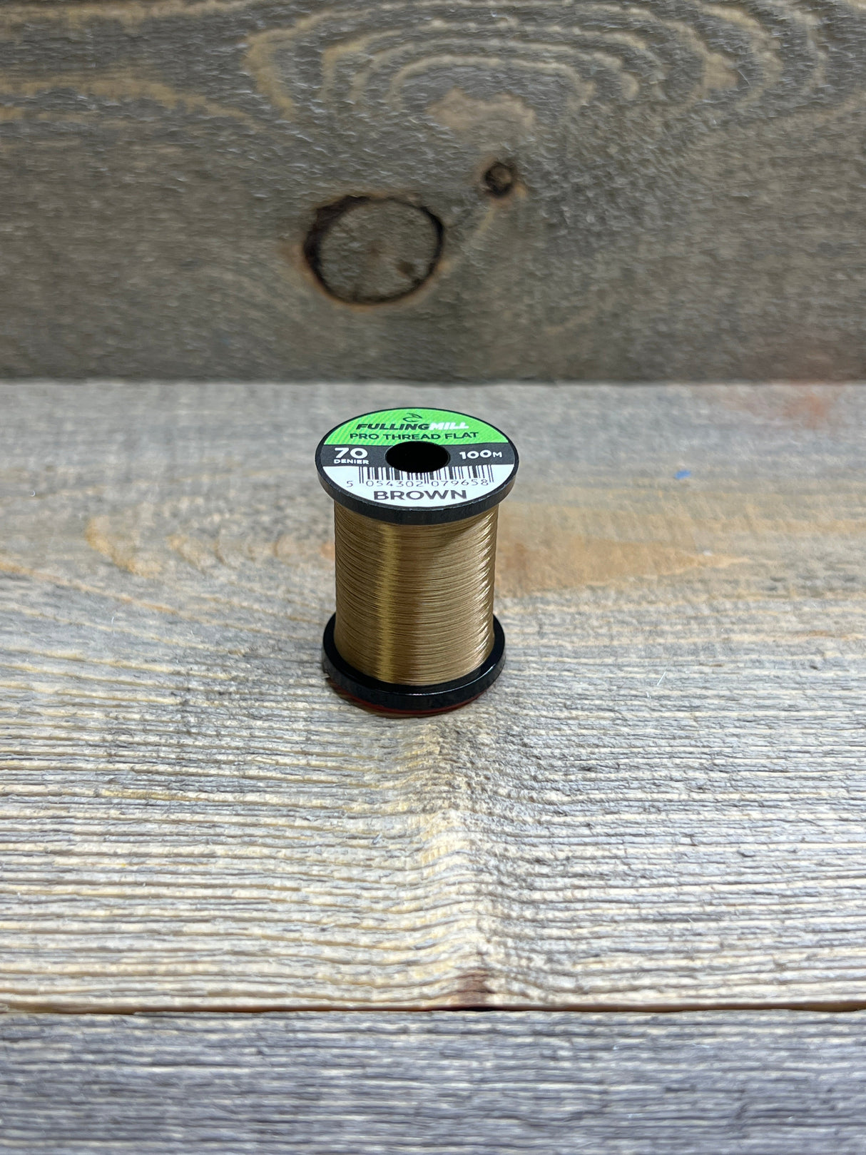 Fulling Mill Pro Thread Flat 70 Denier Brown Threads