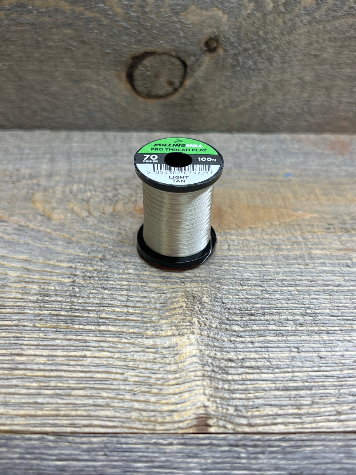 Fulling Mill Pro Thread Flat 70 Denier Light Tan Threads