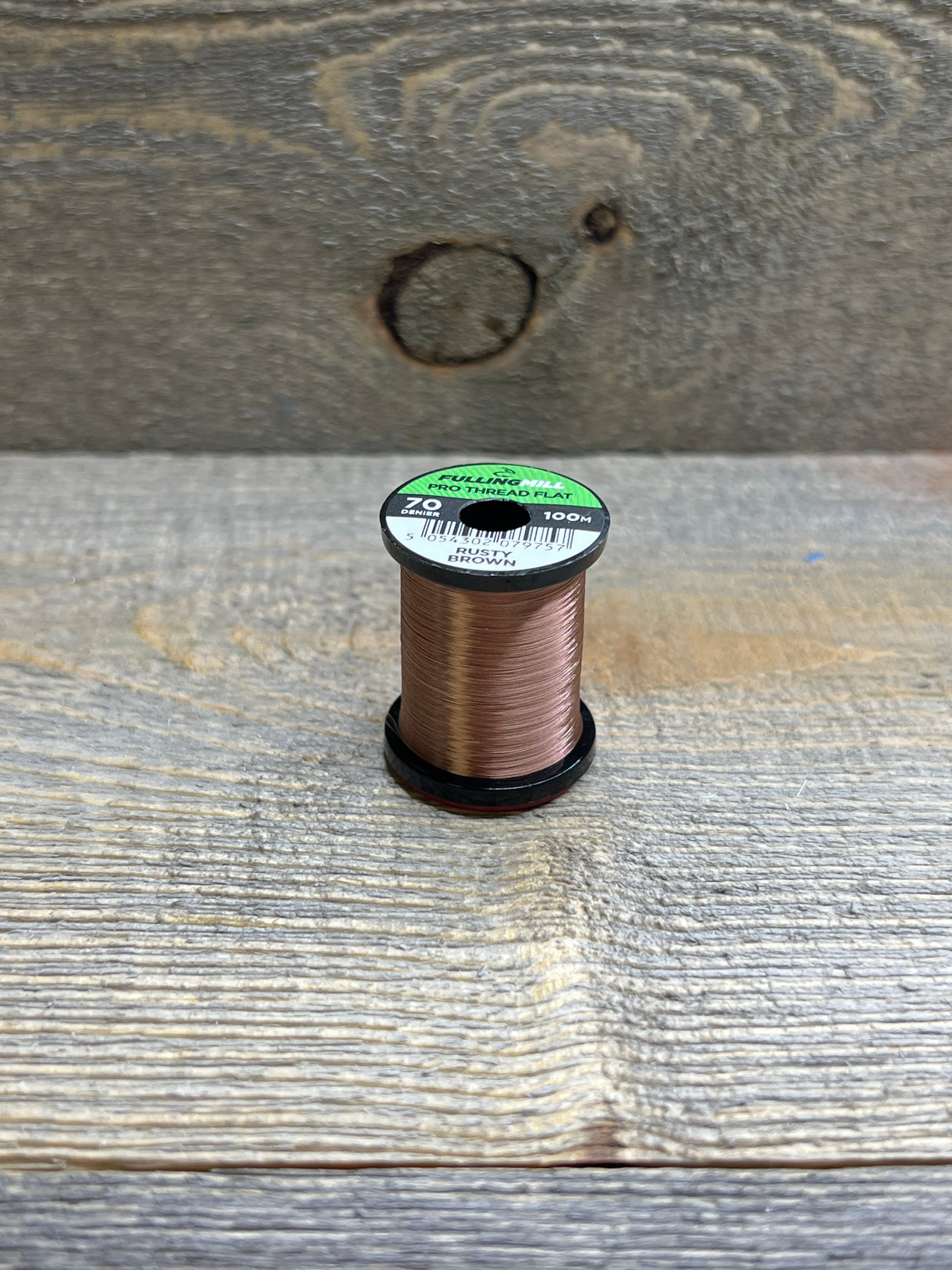 Fulling Mill Pro Thread Flat 70 Denier Rusty Brown Threads