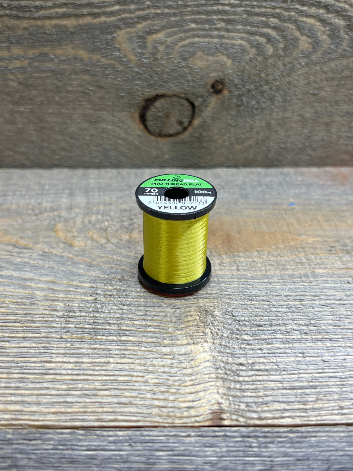 Fulling Mill Pro Thread Flat 70 Denier Yellow Threads