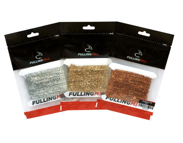 Fulling Mill Shuggy Chenille Silver Chenilles, Body Materials