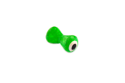 Fulling Mill Streamer Eyes Tungsten Green / 3.0mm Small Beads, Eyes, Coneheads
