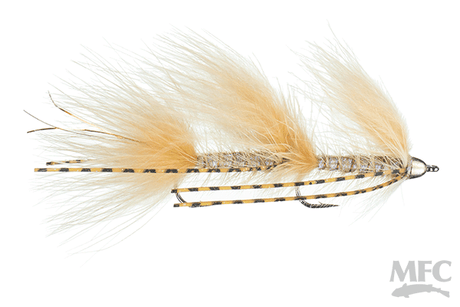 Galloup's Mini Peanut Envy (size 6) Tan Flies