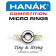 Hanak Micro Rings - 10 pack 2mm - 20lb Fly Fishing Accessories