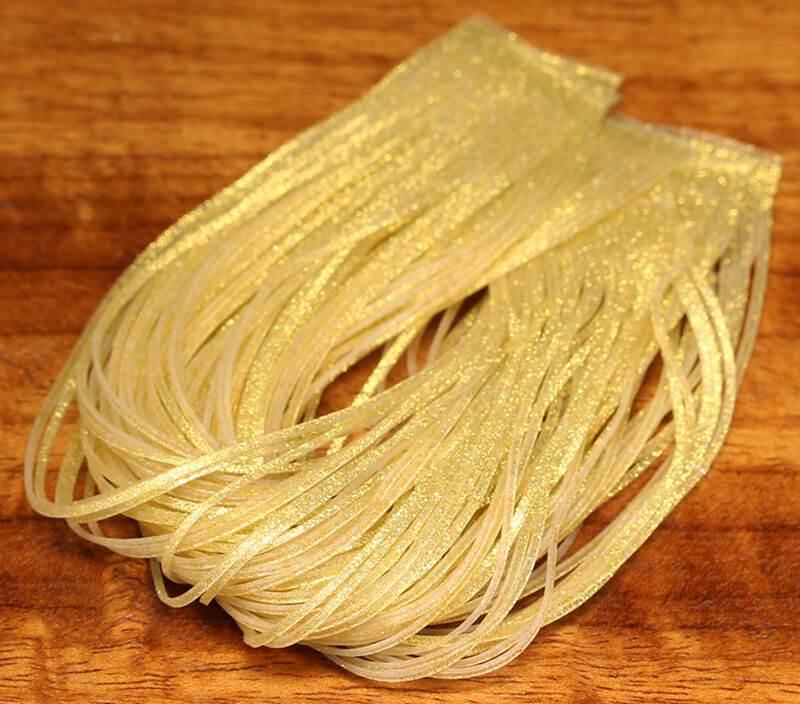 Hareline Crazy Legs Crazy Legs Gold Metallic #153 Rubber Legs