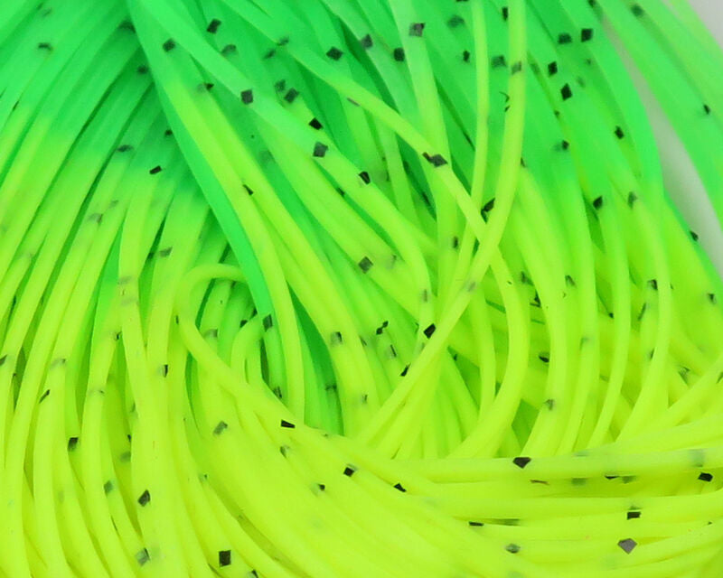 Hareline Crazy Legs Crazy Legs Yellow Chart./Green Chartreuse Tipped #385 Rubber Legs