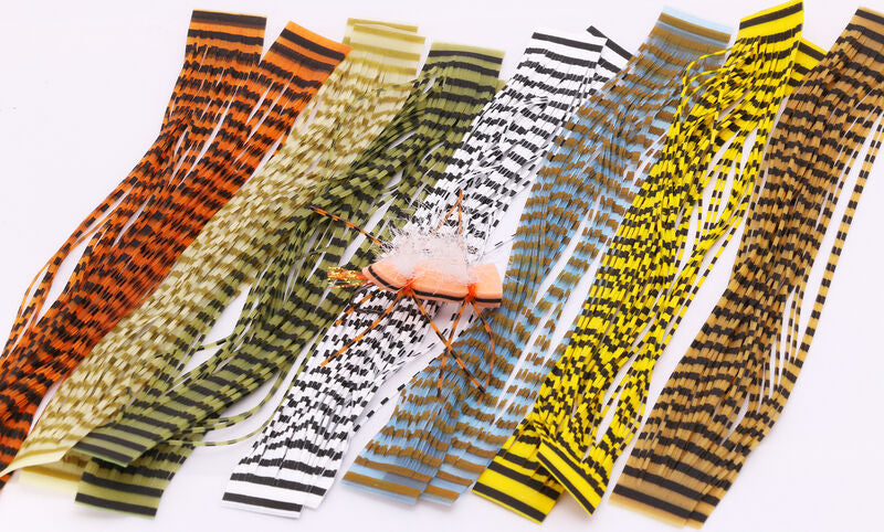 Hareline Double Barred Heavy Duty Silicone Legs Rubber Legs