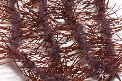 Hareline Flexi Squishenille Large / Dark Brown #87 Chenilles, Body Materials